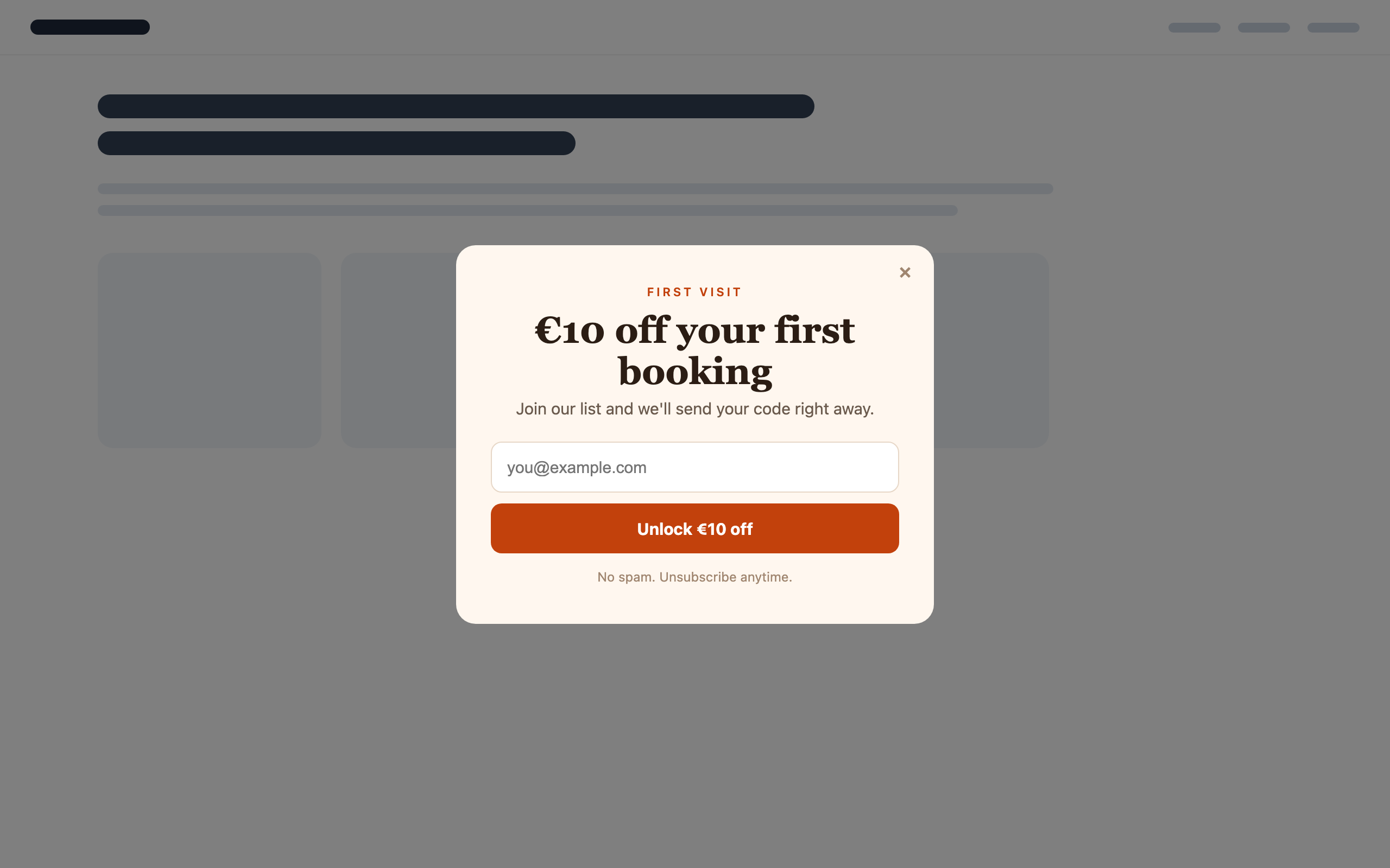 An agent created this popup as a draft and checked it with a screenshot before asking to publish.